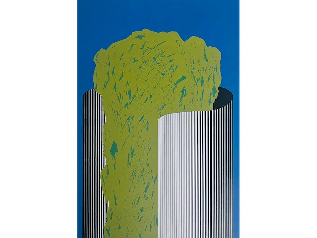 Wilhelm beuermann - el kantara - kleurenzeefdruk - afbeelding 1 van  9