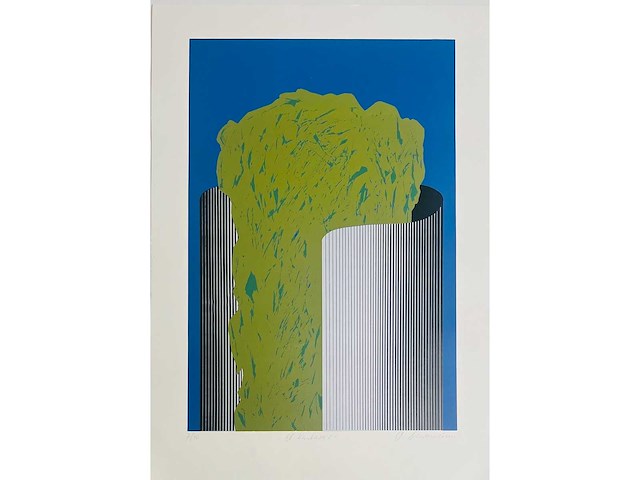 Wilhelm beuermann - el kantara - kleurenzeefdruk - afbeelding 9 van  9