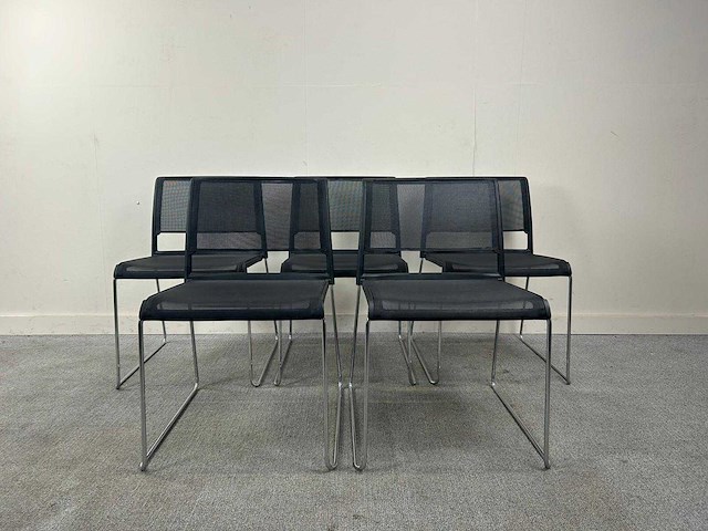 Wilkhahn - bezoekersstoel - kantinestoel (5x) - afbeelding 1 van  10