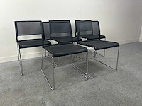 Wilkhahn - bezoekersstoel - kantinestoel (5x) - afbeelding 4 van  10