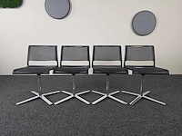 Wilkhahn - bezoekersstoel - wachtkamerstoelen (4x)