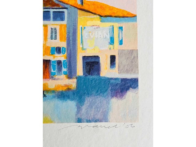 Willem brauck - kleurenzeefdruk - afbeelding 1 van  5