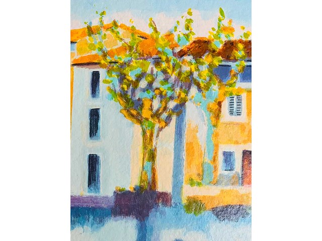 Willem brauck - kleurenzeefdruk - afbeelding 2 van  5