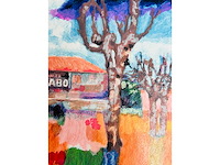 Willem brauck - landschap - kleurenzeefdruk - afbeelding 7 van  12