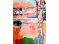 Willem brauck - landschap - kleurenzeefdruk - afbeelding 12 van  12