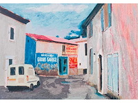 Willem brauck - steeg - kleurenzeefdruk - afbeelding 1 van  7