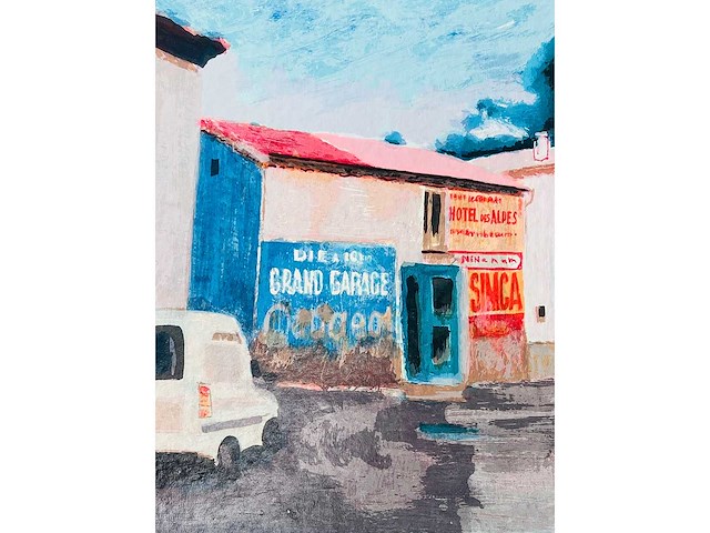 Willem brauck - steeg - kleurenzeefdruk - afbeelding 3 van  7