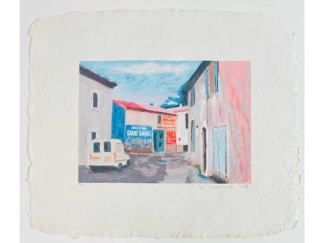 Willem brauck - steeg - kleurenzeefdruk - afbeelding 4 van  7