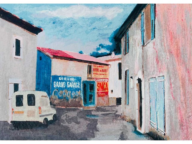 Willem brauck - steeg - kleurenzeefdruk - afbeelding 6 van  7