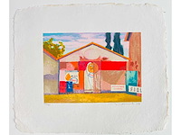 Willem brauck - zeefdruk - afbeelding 2 van  7