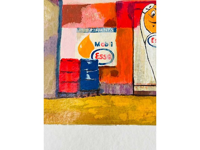 Willem brauck - zeefdruk - afbeelding 5 van  7