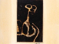 Willem van hecke (1893-1976), untitled, 1955, mixed media 30.5 x 26.5 cm. (12.00 x 10.42 in.), frame: 38 x 32.5 cm. (14.96 x 12.80 in.)