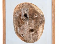 Willem van hecke (1893-1976), untitled, 1961, mixed media 45 x 37.5 cm. (17.71 x 14.75 in.), frame: 48 x 40.5 cm. (18.89 x 15.93 in.) - afbeelding 2 van  5
