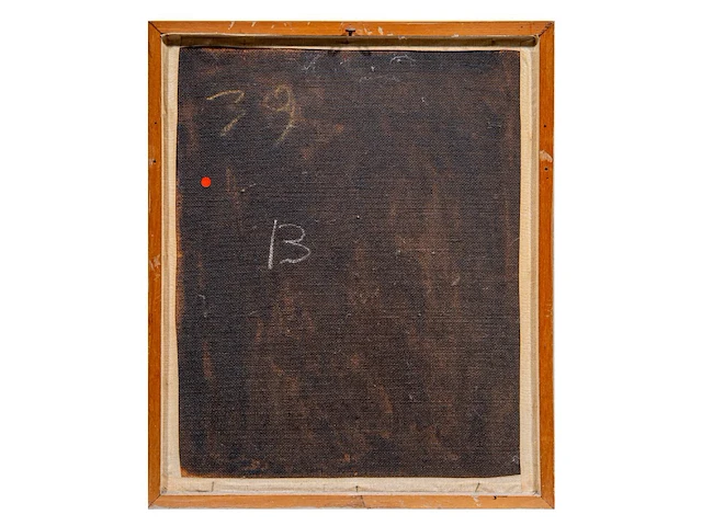 Willem van hecke (1893-1976), untitled, 1961, mixed media 45 x 37.5 cm. (17.71 x 14.75 in.), frame: 48 x 40.5 cm. (18.89 x 15.93 in.) - afbeelding 3 van  5