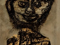 Willem van hecke (1893-1976), untitled, 1964, mixed media 36.5 x 30 cm. (14.36 x 11.81 in.), frame: 31 x 38.5 cm. (12.19 x 15.16 in.) - afbeelding 4 van  6