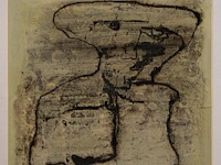 Willem van hecke (1893-1976), untitled, 1964, mixed media 64 x 46 cm. (25.19 x 18.10 in.), frame: 82 x 65 cm. (32.28 x 25.58 in.) - afbeelding 5 van  5