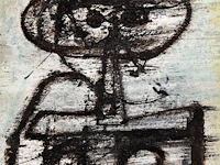 Willem van hecke (1893-1976), untitled, 1965, mixed media 46 x 40.5 cm. (18.10 x 15.93 in.), frame: 48 x 45 cm. (18.89 x 17.71 in.) - afbeelding 5 van  5