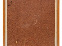 Willem van hecke (1893-1976), untitled, 1966, mixed media 45 x 40 cm. (17.71 x 15 3/4 in.), frame: 49 x 43.5 cm. (19.28 x 17.12 in.) - afbeelding 3 van  4