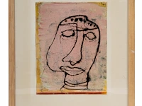Willem van hecke (1893-1976), untitled, 1969, mixed media, recto verso 50 x 40 cm. (19.67 x 15 3/4 in.), frame: 53 x 43 cm. (20.87 x 16.92 in.) - afbeelding 2 van  3