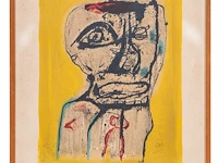 Willem van hecke (1893-1976), untitled, litho, h.c. 55 x 41.5 cm. (21.64 x 16.33 in.), frame: 75 x 58 cm. (29.53 x 22.82 in.) - afbeelding 2 van  5