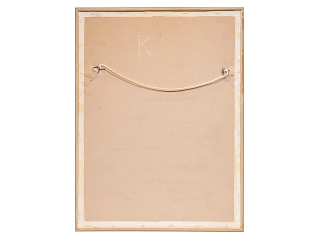 Willem van hecke (1893-1976), untitled, litho, h.c. 55 x 41.5 cm. (21.64 x 16.33 in.), frame: 75 x 58 cm. (29.53 x 22.82 in.) - afbeelding 3 van  5