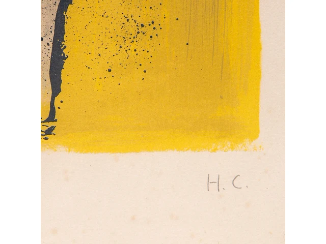 Willem van hecke (1893-1976), untitled, litho, h.c. 55 x 41.5 cm. (21.64 x 16.33 in.), frame: 75 x 58 cm. (29.53 x 22.82 in.) - afbeelding 4 van  5