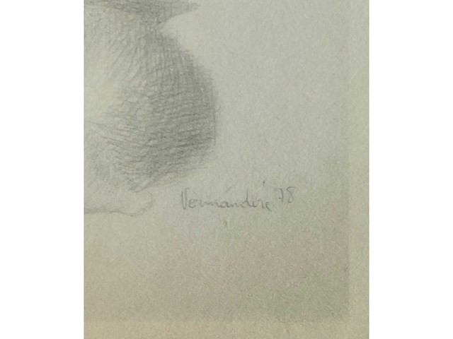 Willem vermandere - ingelijste litho - lage instelprijs - afbeelding 1 van  1