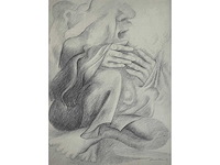 Willem vermandere - ingelijste litho - lage instelprijs - afbeelding 1 van  10