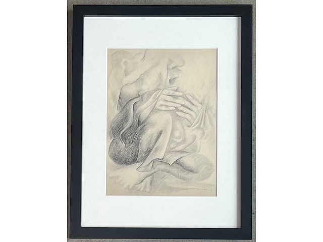 Willem vermandere - ingelijste litho - lage instelprijs - afbeelding 4 van  10