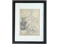 Willem vermandere - ingelijste litho - lage instelprijs - afbeelding 4 van  10