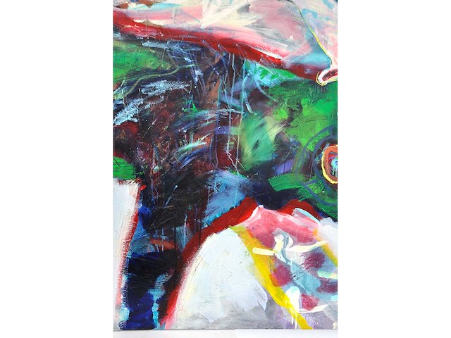 Willemijn bouman - gevangen - acryl op doek - 160x200 cm - afbeelding 6 van  13