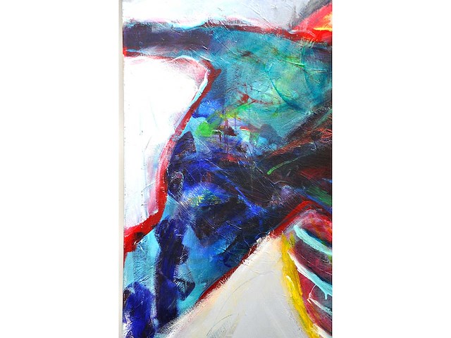 Willemijn bouman - gevangen - acryl op doek - 160x200 cm - afbeelding 8 van  13