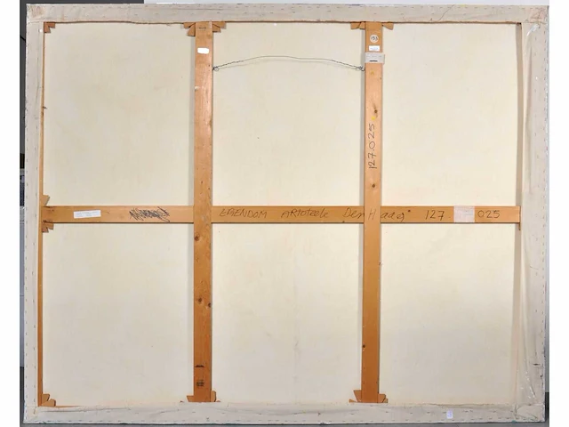 Willemijn bouman - gevangen - acryl op doek - 160x200 cm - afbeelding 4 van  13