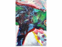 Willemijn bouman - gevangen - acryl op doek - 160x200 cm - afbeelding 10 van  13