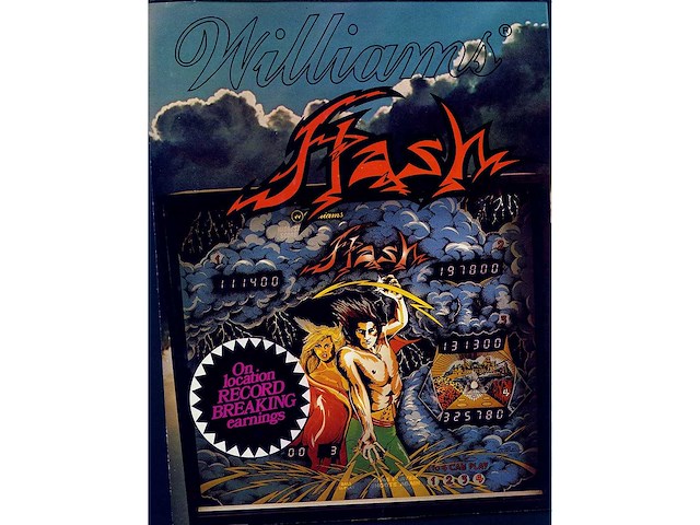 Williams - flash - flipperkast - afbeelding 8 van  10
