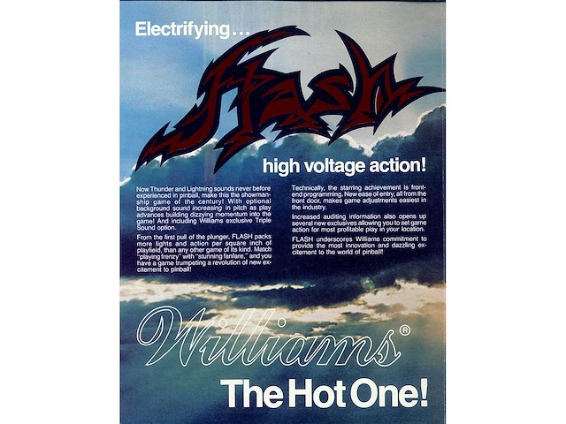 Williams - flash - flipperkast - afbeelding 9 van  10