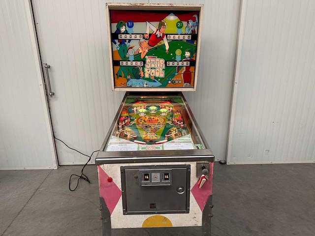 Williams - star pool - flipperkast - afbeelding 1 van  7