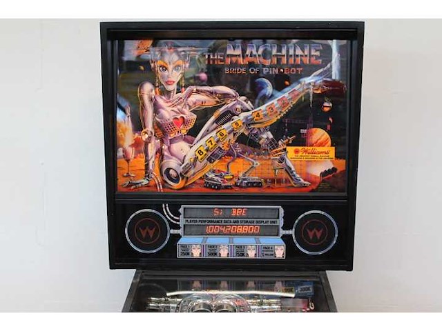 Williams - the machine bride of pinbot - flipperkast - afbeelding 1 van  9