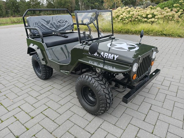 Willy mini jeep - 150cc benzine - afbeelding 27 van  29