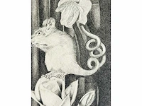 Willy wouters - zeefdruk - afbeelding 3 van  11