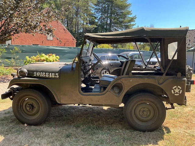 Willys overland cj-5 cj5 oldtimer - afbeelding 26 van  28