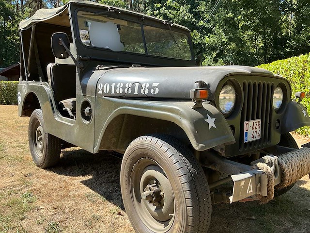 Willys overland cj-5 cj5 oldtimer - afbeelding 28 van  28