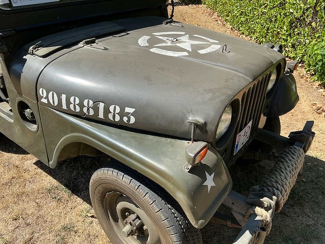 Willys overland cj-5 cj5 oldtimer - afbeelding 2 van  31