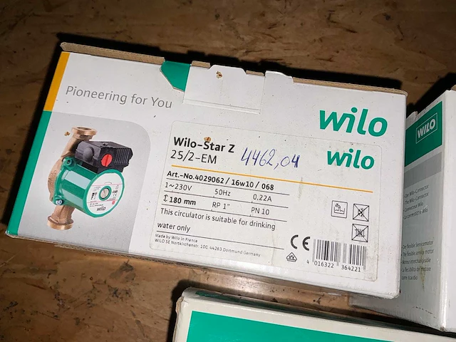 Wilo circulatiepomp (3x) - afbeelding 3 van  7