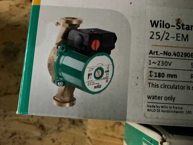 Wilo circulatiepomp (3x) - afbeelding 6 van  7