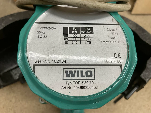 Wilo circulatiepomp - afbeelding 2 van  3