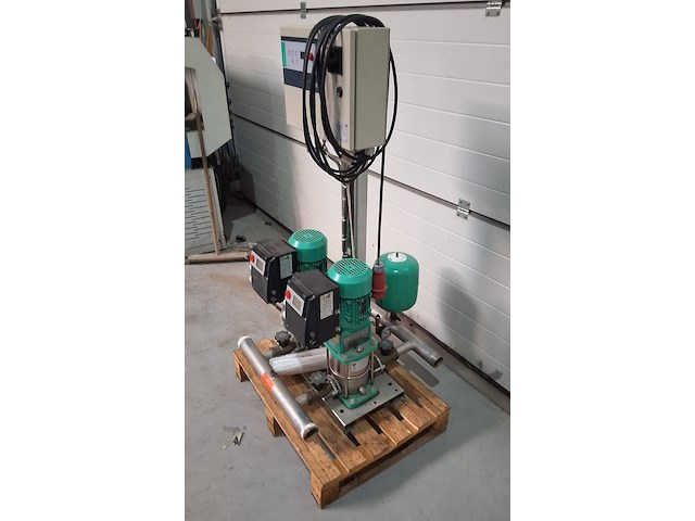 Wilo drukverhoging twin turbo 16 bar cor-2mvie204-2g/vr-eb (nr. 15-35) - afbeelding 4 van  9