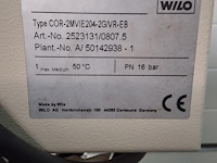Wilo drukverhoging twin turbo 16 bar cor-2mvie204-2g/vr-eb (nr. 15-35) - afbeelding 5 van  9