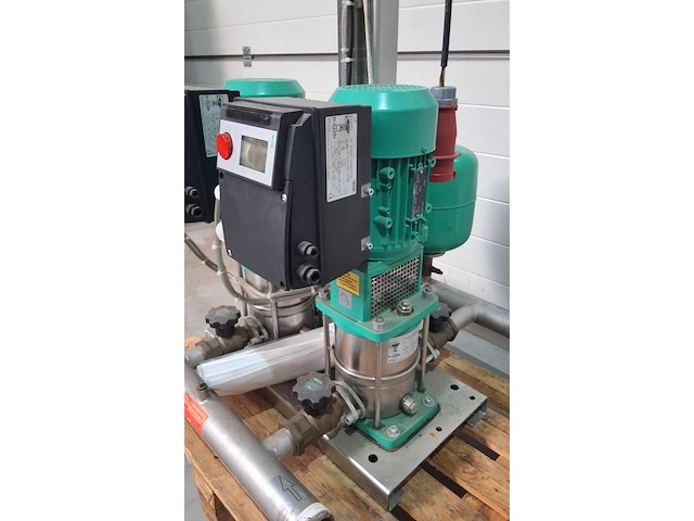 Wilo drukverhoging twin turbo 16 bar cor-2mvie204-2g/vr-eb (nr. 15-35) - afbeelding 7 van  9
