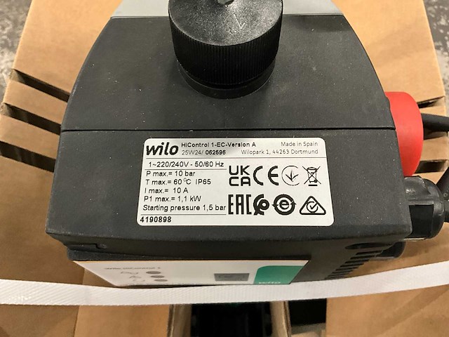 Wilo hi-multi 3 (p) regenwaterpomp - afbeelding 5 van  7